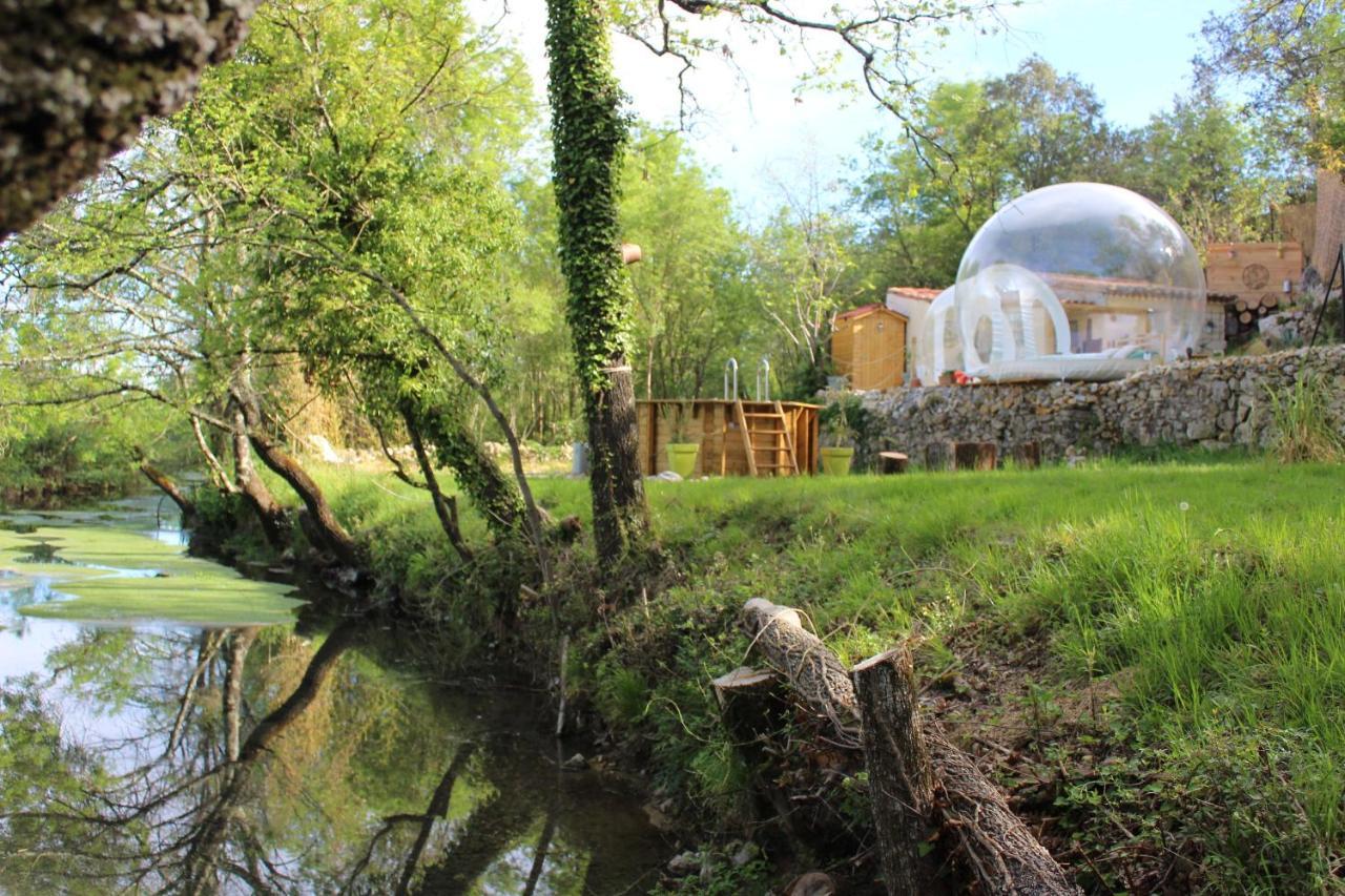 La Bulle Etoile Hotell Allegre Les Fumades Eksteriør bilde